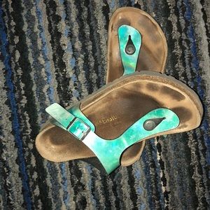 Metallic Birkenstocks